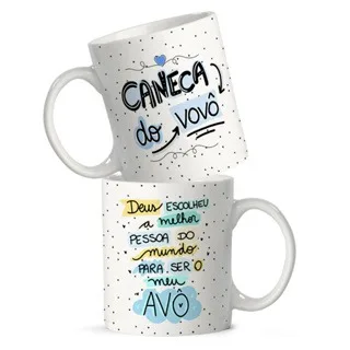 Caneca Branca Personalizada
