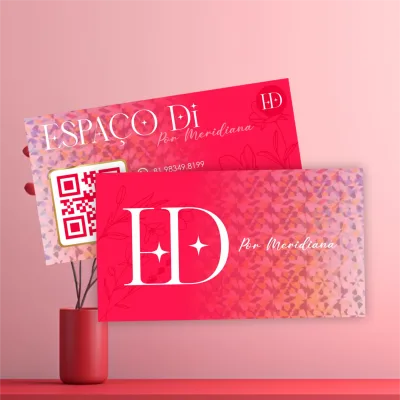 CARTÃO DE VISITA HOLOGRAFICO (250 unid )